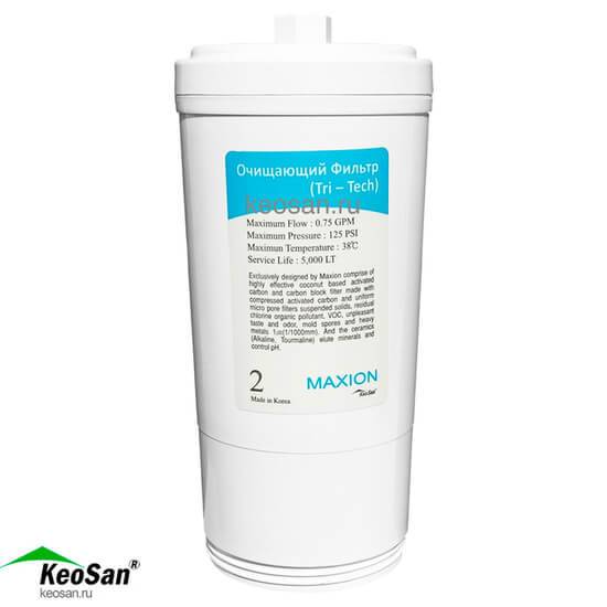 Угольный картридж TRI-TECH Filter для системы фильтрации воды KeoSan KS-300, фото 